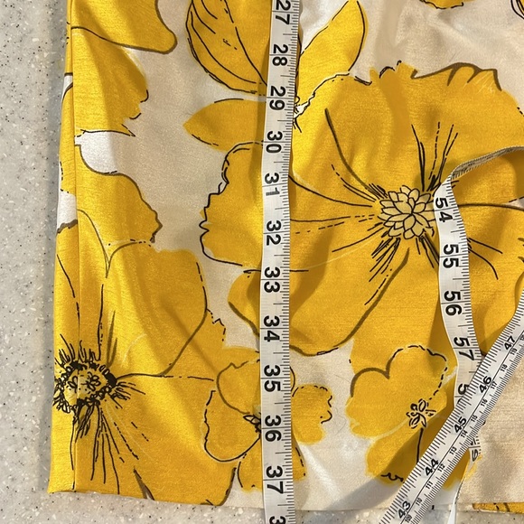 NWT Jessica Howard Sleeveless Yellow Floral Dress - Picture 7 of 9
